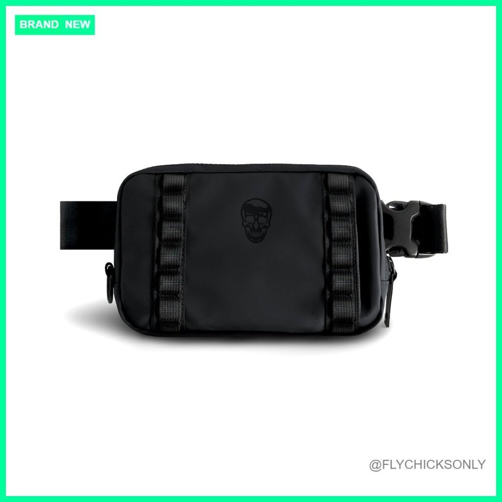 Waterproof Crossbody Fanny Pack with Hidden Pocket Adjustable Strap Travel
